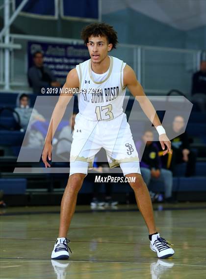 Thumbnail 1 in St. John Bosco vs. La Mirada (St. John Bosco-Gahr Classic) photogallery.