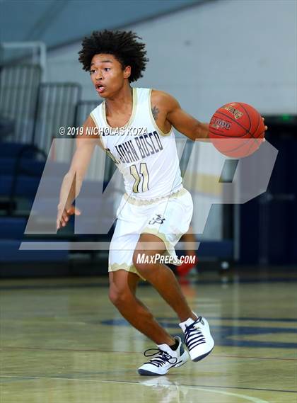 Thumbnail 1 in St. John Bosco vs. La Mirada (St. John Bosco-Gahr Classic) photogallery.