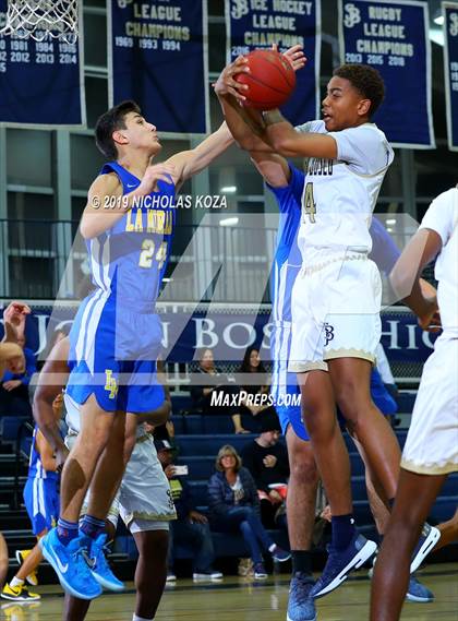 Thumbnail 3 in St. John Bosco vs. La Mirada (St. John Bosco-Gahr Classic) photogallery.