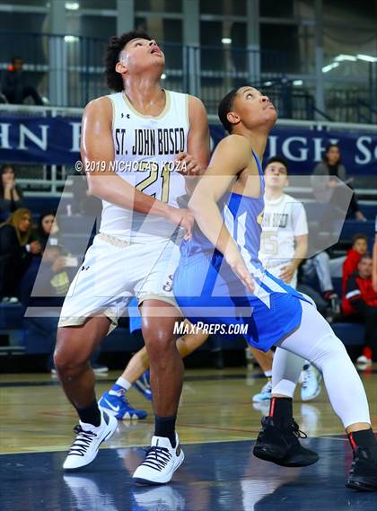Thumbnail 2 in St. John Bosco vs. La Mirada (St. John Bosco-Gahr Classic) photogallery.