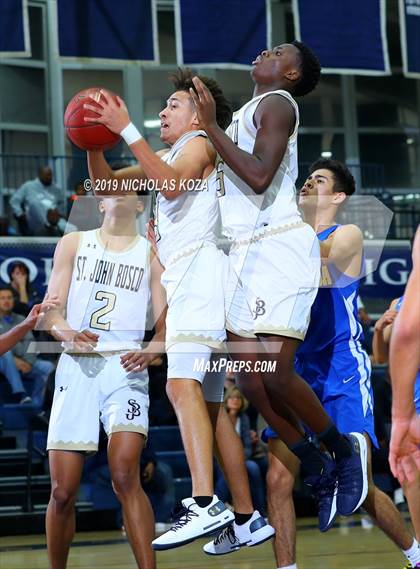 Thumbnail 2 in St. John Bosco vs. La Mirada (St. John Bosco-Gahr Classic) photogallery.