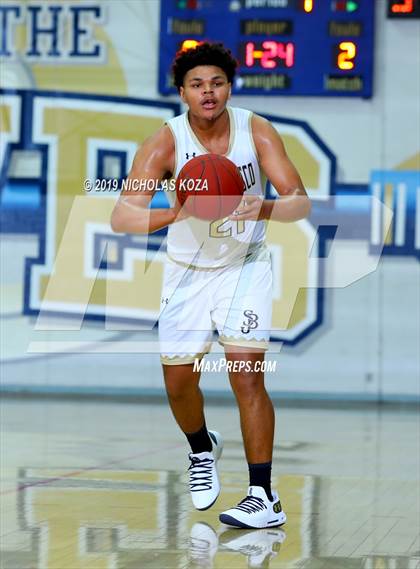 Thumbnail 1 in St. John Bosco vs. La Mirada (St. John Bosco-Gahr Classic) photogallery.