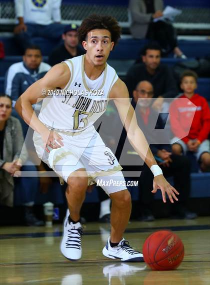 Thumbnail 3 in St. John Bosco vs. La Mirada (St. John Bosco-Gahr Classic) photogallery.