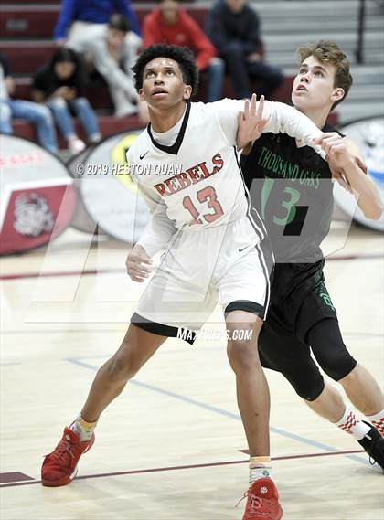 Thumbnail 1 in Thousand Oaks vs. Miller (Rancho Mirage Holiday Invitational) photogallery.