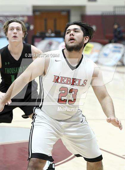 Thumbnail 1 in Thousand Oaks vs. Miller (Rancho Mirage Holiday Invitational) photogallery.