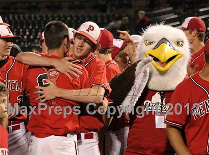 Thumbnail 2 in Penfield vs Webster Thomas (NYSPHSAA Section 5 Class A Final) photogallery.