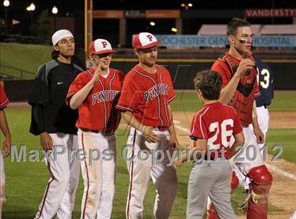 Thumbnail 1 in Penfield vs Webster Thomas (NYSPHSAA Section 5 Class A Final) photogallery.