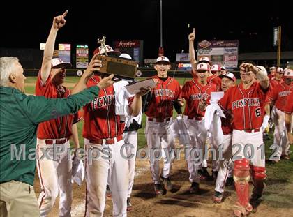 Thumbnail 1 in Penfield vs Webster Thomas (NYSPHSAA Section 5 Class A Final) photogallery.
