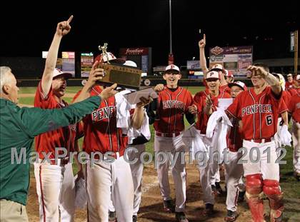 Thumbnail 2 in Penfield vs Webster Thomas (NYSPHSAA Section 5 Class A Final) photogallery.