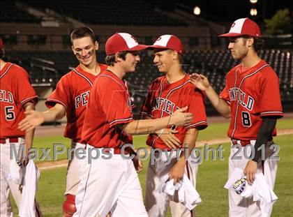 Thumbnail 3 in Penfield vs Webster Thomas (NYSPHSAA Section 5 Class A Final) photogallery.