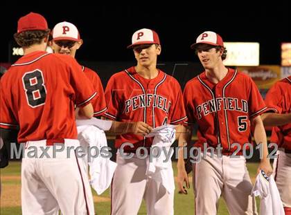 Thumbnail 1 in Penfield vs Webster Thomas (NYSPHSAA Section 5 Class A Final) photogallery.