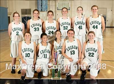 Thumbnail 1 in Edison vs. Mira Costa (Larry Doyle OC Championships) photogallery.