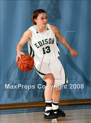 Thumbnail 2 in Edison vs. Mira Costa (Larry Doyle OC Championships) photogallery.