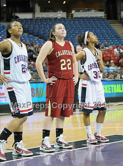 Thumbnail 2 in Calaveras vs Modesto Christian (CIF SJS D4 Final) photogallery.