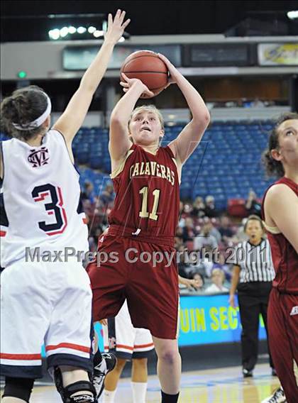 Thumbnail 1 in Calaveras vs Modesto Christian (CIF SJS D4 Final) photogallery.