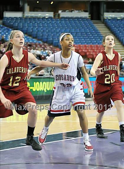 Thumbnail 1 in Calaveras vs Modesto Christian (CIF SJS D4 Final) photogallery.