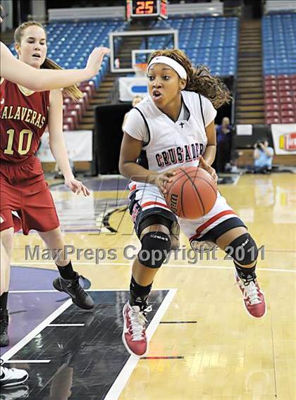 Thumbnail 1 in Calaveras vs Modesto Christian (CIF SJS D4 Final) photogallery.
