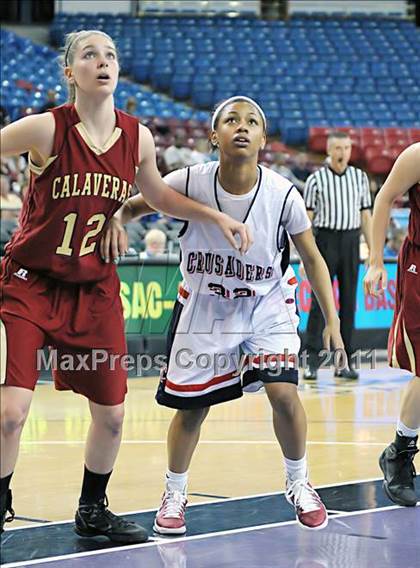 Thumbnail 3 in Calaveras vs Modesto Christian (CIF SJS D4 Final) photogallery.