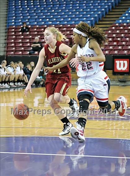 Thumbnail 2 in Calaveras vs Modesto Christian (CIF SJS D4 Final) photogallery.