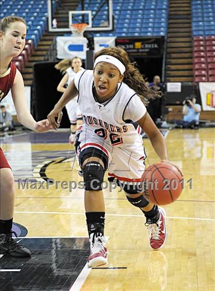 Thumbnail 3 in Calaveras vs Modesto Christian (CIF SJS D4 Final) photogallery.