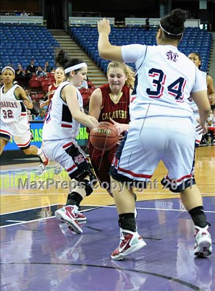 Thumbnail 3 in Calaveras vs Modesto Christian (CIF SJS D4 Final) photogallery.