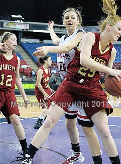 Thumbnail 2 in Calaveras vs Modesto Christian (CIF SJS D4 Final) photogallery.
