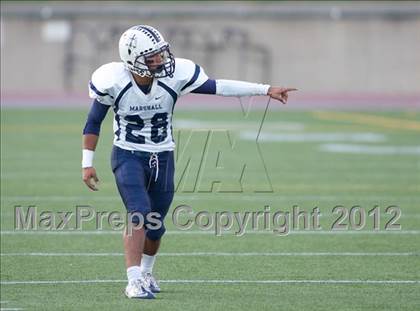 Thumbnail 2 in South East vs. Marshall (CIF LACS D2 Final) photogallery.