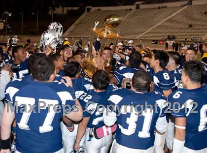 Thumbnail 2 in South East vs. Marshall (CIF LACS D2 Final) photogallery.