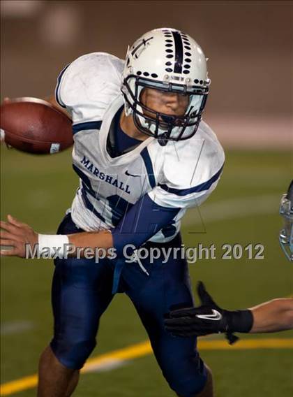Thumbnail 1 in South East vs. Marshall (CIF LACS D2 Final) photogallery.