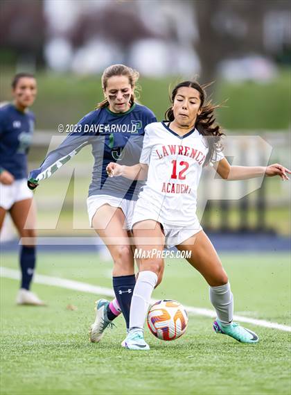 Thumbnail 3 in Lawrence Academy @ Pingree (NEPSAC Class B Quarterfinal) photogallery.