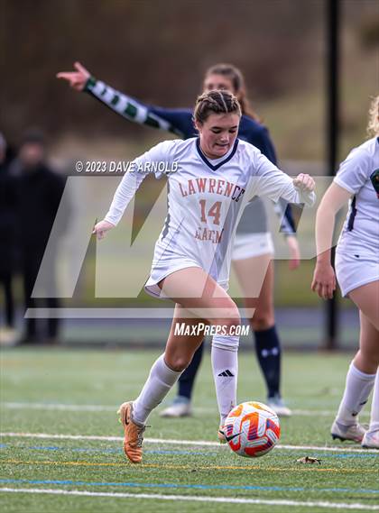 Thumbnail 3 in Lawrence Academy @ Pingree (NEPSAC Class B Quarterfinal) photogallery.