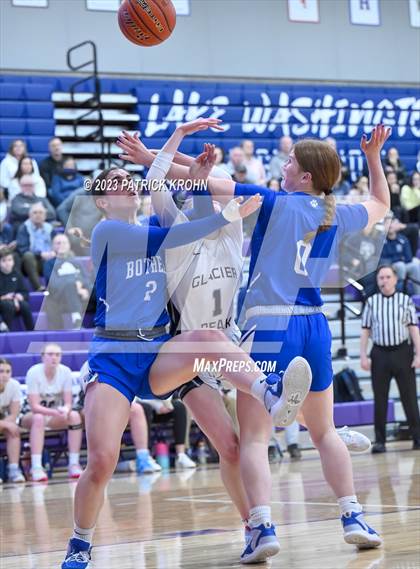 Thumbnail 1 in Glacier Peak vs Bothell (4A District Playoff) photogallery.