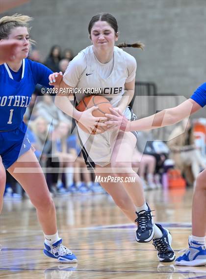 Thumbnail 2 in Glacier Peak vs Bothell (4A District Playoff) photogallery.