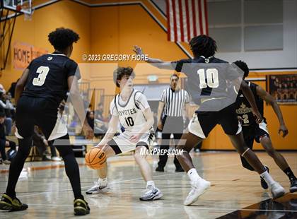 Thumbnail 1 in Bishop Montgomery vs Calabasas (2023 South Pasadena Tournament) photogallery.