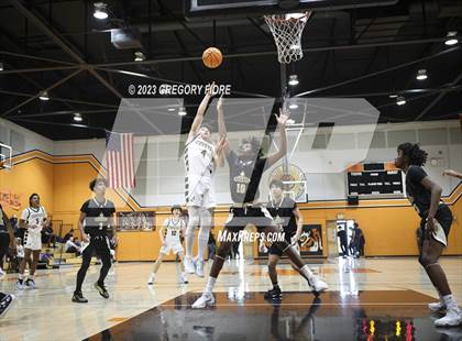 Thumbnail 2 in Bishop Montgomery vs Calabasas (2023 South Pasadena Tournament) photogallery.