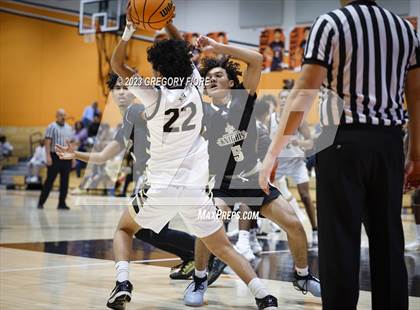 Thumbnail 3 in Bishop Montgomery vs Calabasas (2023 South Pasadena Tournament) photogallery.