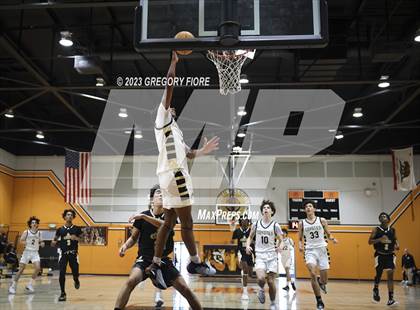 Thumbnail 1 in Bishop Montgomery vs Calabasas (2023 South Pasadena Tournament) photogallery.
