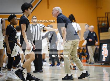 Thumbnail 1 in Bishop Montgomery vs Calabasas (2023 South Pasadena Tournament) photogallery.