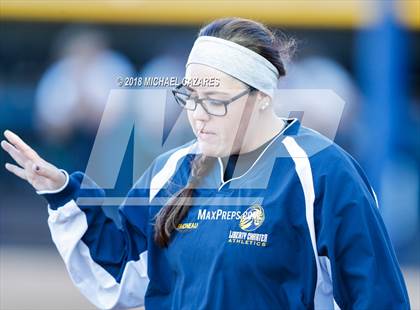 Thumbnail 2 in Liberty Charter vs. Guajome Park Academy (CIF SDS D5) photogallery.
