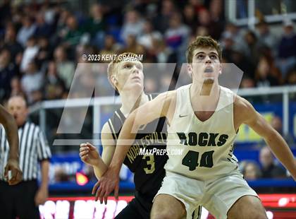 Thumbnail 2 in Noblesville vs Westfield (IHSAA 4A Sectional Semi Final) photogallery.