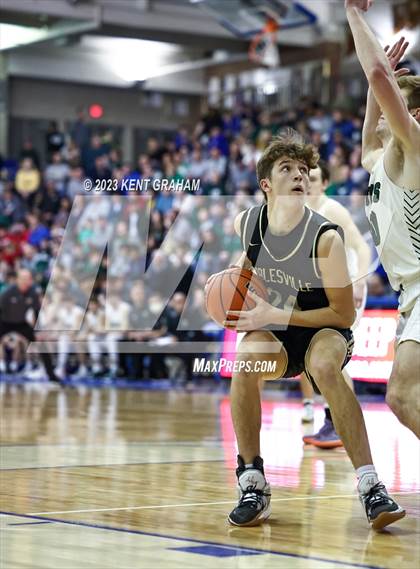 Thumbnail 1 in Noblesville vs Westfield (IHSAA 4A Sectional Semi Final) photogallery.