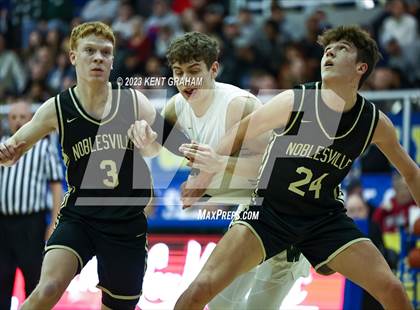 Thumbnail 3 in Noblesville vs Westfield (IHSAA 4A Sectional Semi Final) photogallery.