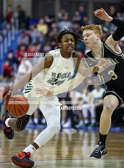 Thumbnail 3 in Noblesville vs Westfield (IHSAA 4A Sectional Semi Final) photogallery.