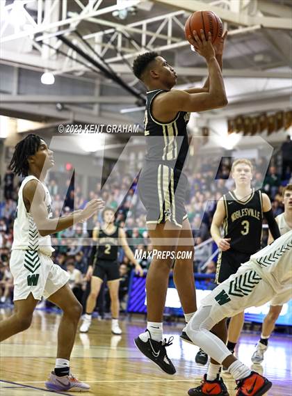 Thumbnail 2 in Noblesville vs Westfield (IHSAA 4A Sectional Semi Final) photogallery.