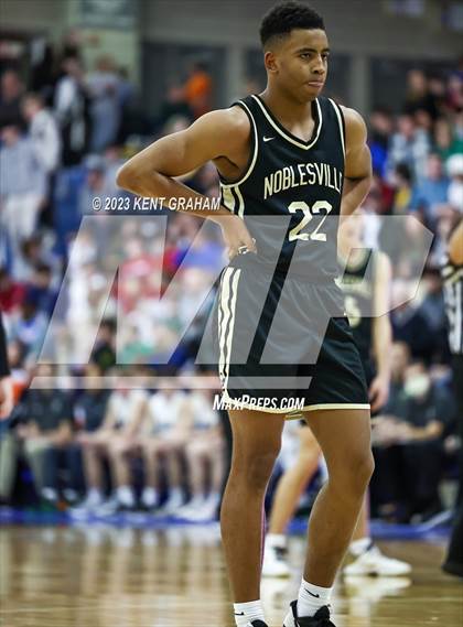 Thumbnail 1 in Noblesville vs Westfield (IHSAA 4A Sectional Semi Final) photogallery.