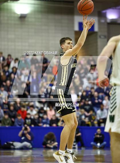 Thumbnail 3 in Noblesville vs Westfield (IHSAA 4A Sectional Semi Final) photogallery.