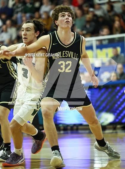 Thumbnail 1 in Noblesville vs Westfield (IHSAA 4A Sectional Semi Final) photogallery.