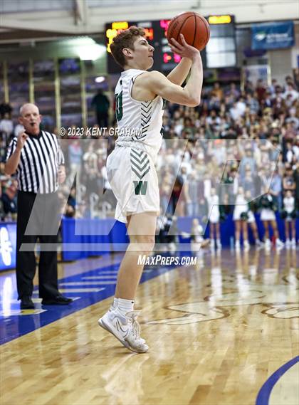 Thumbnail 3 in Noblesville vs Westfield (IHSAA 4A Sectional Semi Final) photogallery.