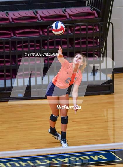 Thumbnail 1 in Brandeis vs Johnson (NEISD Volleyball Tournament) photogallery.