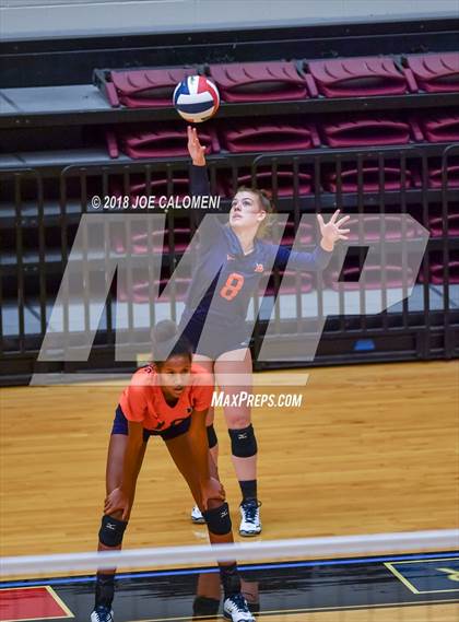 Thumbnail 2 in Brandeis vs Johnson (NEISD Volleyball Tournament) photogallery.